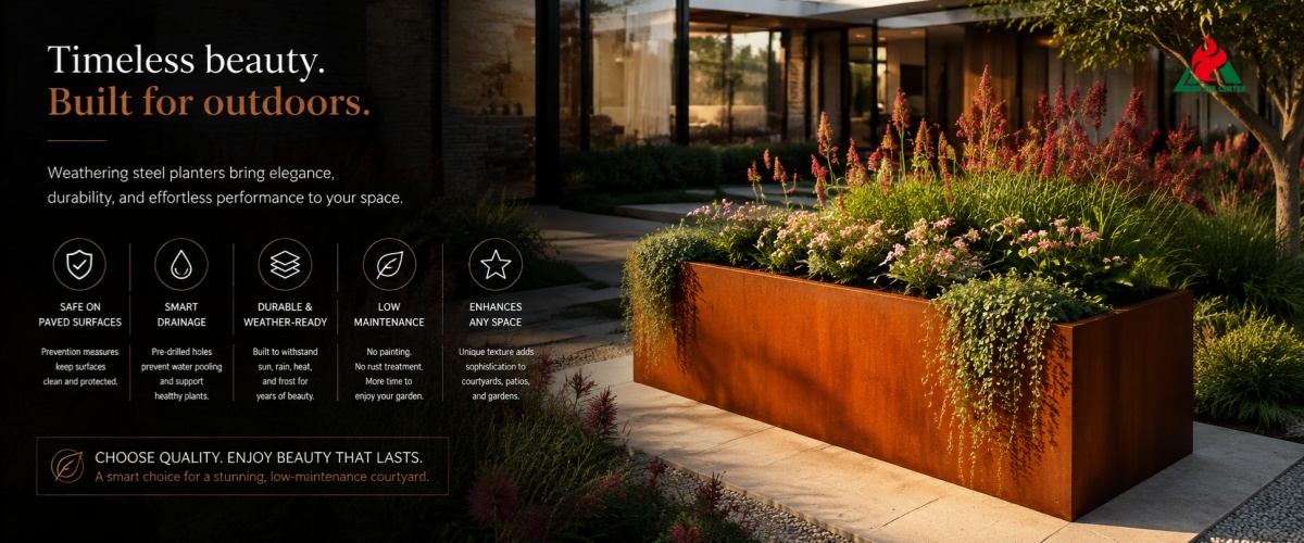 Are You Ready to Choose the Perfect Outdoor Corten Steel Planter for You